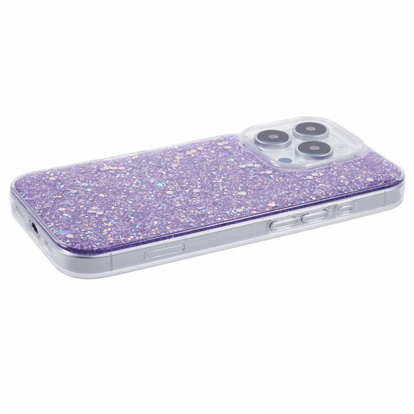 Nordic Covers iPhone 16 Pro Max Skal Sparkle Series Lilac Purple