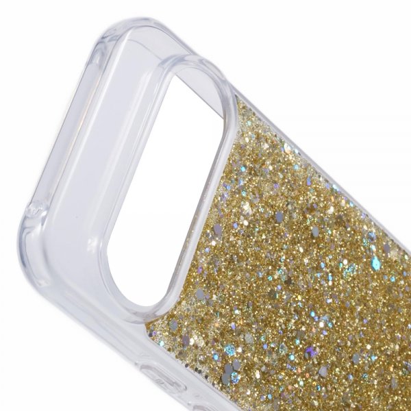 Nordic Covers Google Pixel 9 Pro XL Skal Sparkle Series Citrine Gold