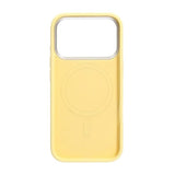 iPhone 17 Pro Max Skal Silikon MagSafe Gul