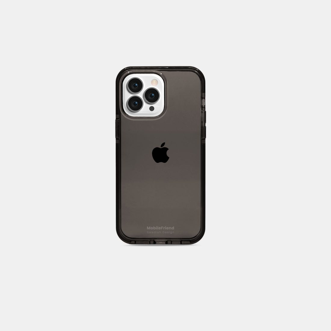 MobileFriend iPhone 14 Pro Skal Seethrough Svart