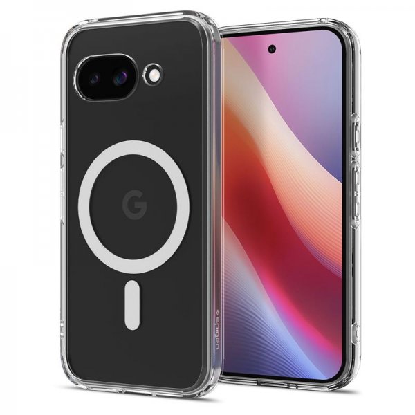 Spigen Google Pixel 9a Skal Ultra Hybrid MagFit Clear White