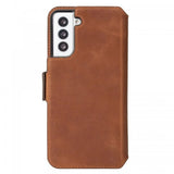 Krusell Samsung Galaxy S21 Fodral Sunne PhoneWallet Vintage Cognac