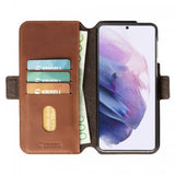 Krusell Samsung Galaxy S21 Fodral Sunne PhoneWallet Vintage Cognac