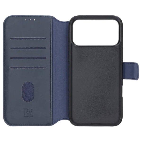Rvelon iPhone 17 Pro Fodral 4 Kortfack MagSafe Blå
