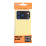 iPhone 17 Pro Max Skal Silikon MagSafe Gul