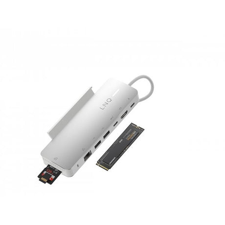 LINQ 9in1 PRO SSD 140W USB-C Multiport Hub