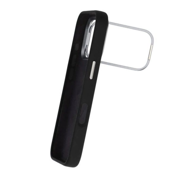 iPhone 17 Pro Max Skal Silikon MagSafe Stativ Svart