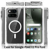 Google Pixel 11 Pro Fold Skal MagSafe Transparent