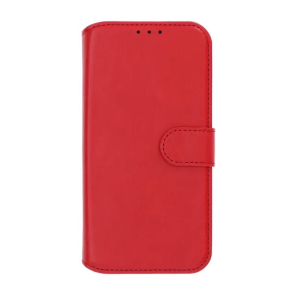 Rvelon iPhone 17 Fodral 4 Kortfack Löstagbart Skal Röd