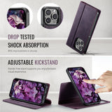 CaseMe iPhone 15 Pro Max Fodral C49 Series Lila