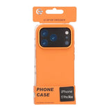 iPhone 17 Pro Max Skal Silikon MagSafe Stativ Orange