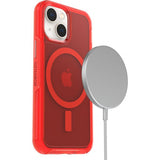 Otterbox iPhone 13 Mini Skal Symmetry Plus Clear In The Red