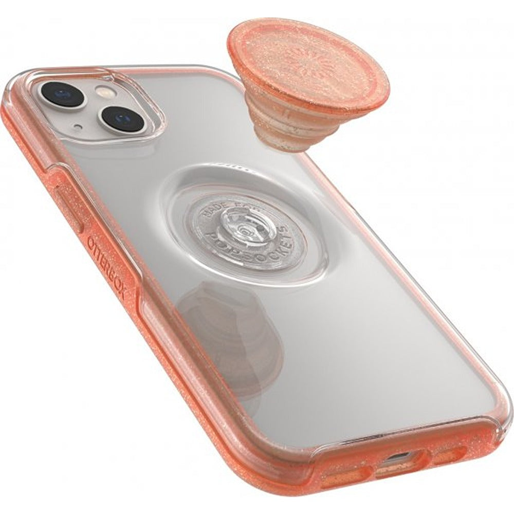 Otterbox iPhone 13 Skal Otter+Pop Symmetry Series Clear Melondramatic