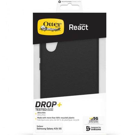 Otterbox Samsung Galaxy A34 5G Skal React Svart