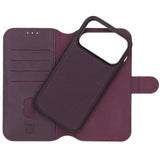 Rvelon iPhone 17 Pro Fodral 4 Kortfack Löstagbart Skal Lila