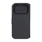 Rvelon iPhone 17 Pro Max Fodral 4 Kortfack Löstagbart Skal Svart