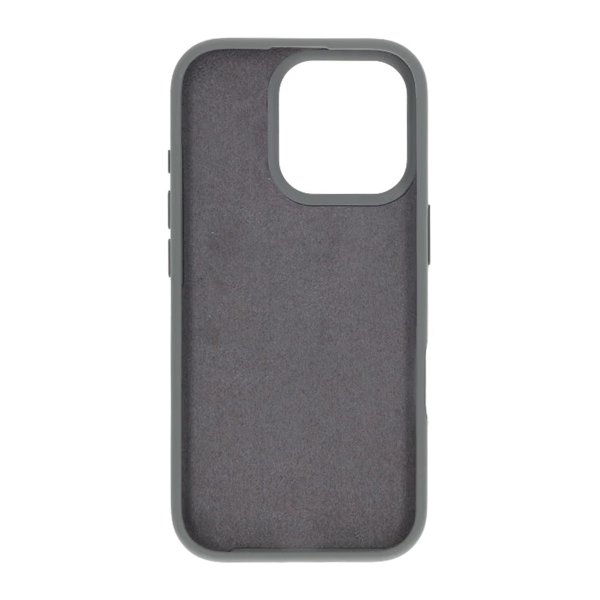 Rvelon iPhone 16 Pro Max Skal Silikon Grå