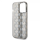 Karl Lagerfeld iPhone 14 Pro Skal Monogram Vertical Stripe Svart