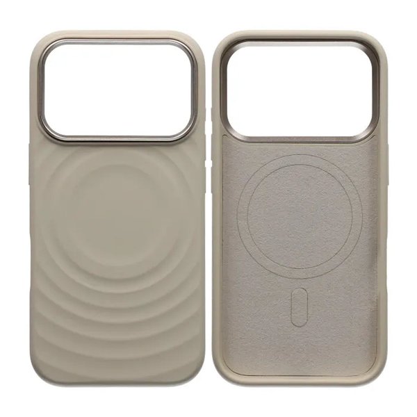iPhone 17 Pro Skal Silikon MagSafe Beige