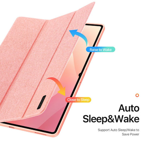 Dux Ducis Samsung Galaxy Tab S11 Ultra/S12 Ultra Fodral DOMO Series Rosa