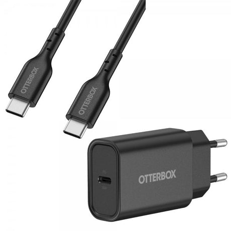 Otterbox Laddare med Kabel USB-C 30W 1m Svart