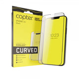 Copter iPhone 14 Skärmskydd Exoglass Curved Fullglue Black