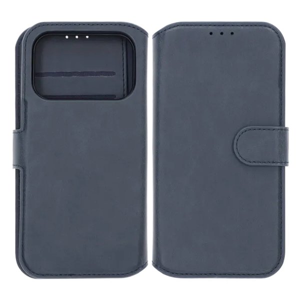 Rvelon iPhone 17 Pro Fodral 4 Kortfack Löstagbart Skal Blå
