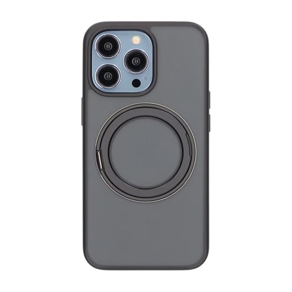 iPhone 13 Pro Skal Roterbart MagSafe Stativ Svart