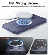 Torras Samsung Galaxy S26 Ultra Skal Ostand Q3 Spin Violet Surge