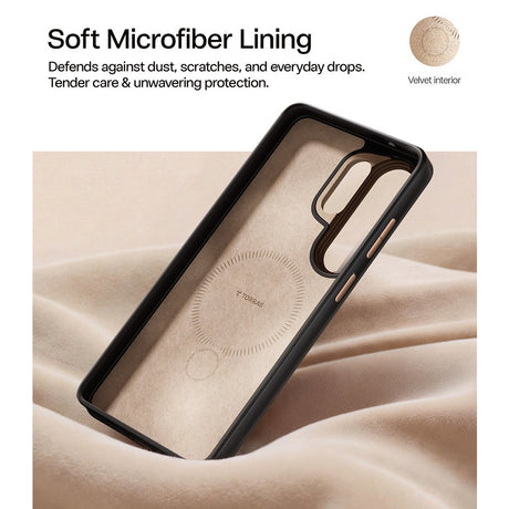 Torras Samsung Galaxy S26 Ultra Skal Ostand Q3 Vegskin Amber Brown