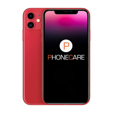 Begagnad iPhone 11 128GB Röd - Använt skick