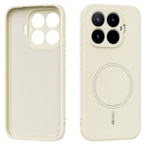 ABEEL Xiaomi 17T Skal Silikon MagSafe Beige