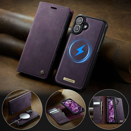 CaseMe iPhone 17 Fodral C49 Series Lila