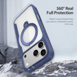 Dux Ducis iPhone 17 Pro Max/18 Pro Max Fodral Skin X Pro Series Kickstand MagSafe Blå