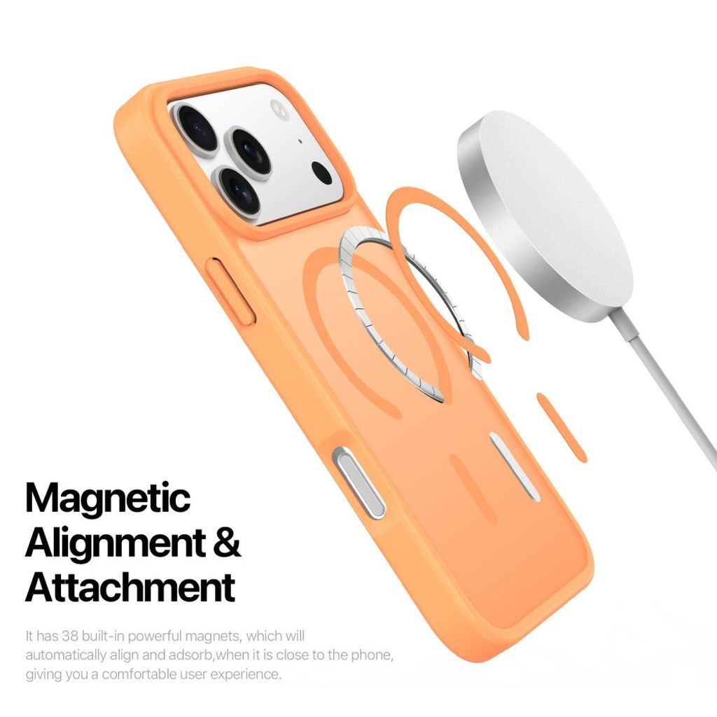 Dux Ducis iPhone 17 Pro Max Skal Yind Series MagSafe Orange