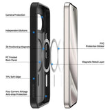 Dux Ducis Google Pixel 9 Pro XL/10 Pro XL/11 Pro XL Skal Yind Series MagSafe Svart