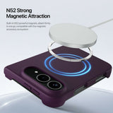 Dux Ducis iPhone Duo Skal Piel Series MagSafe Dark Cherry
