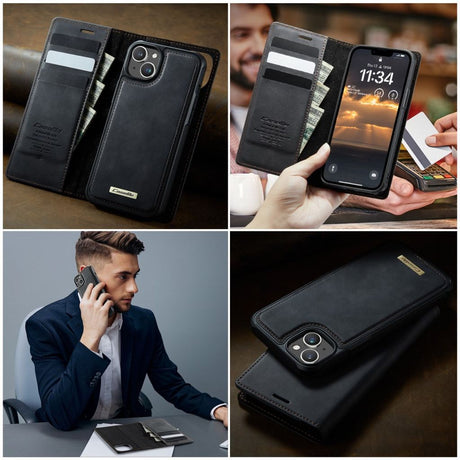CaseMe iPhone 13 Fodral C49 Series Svart