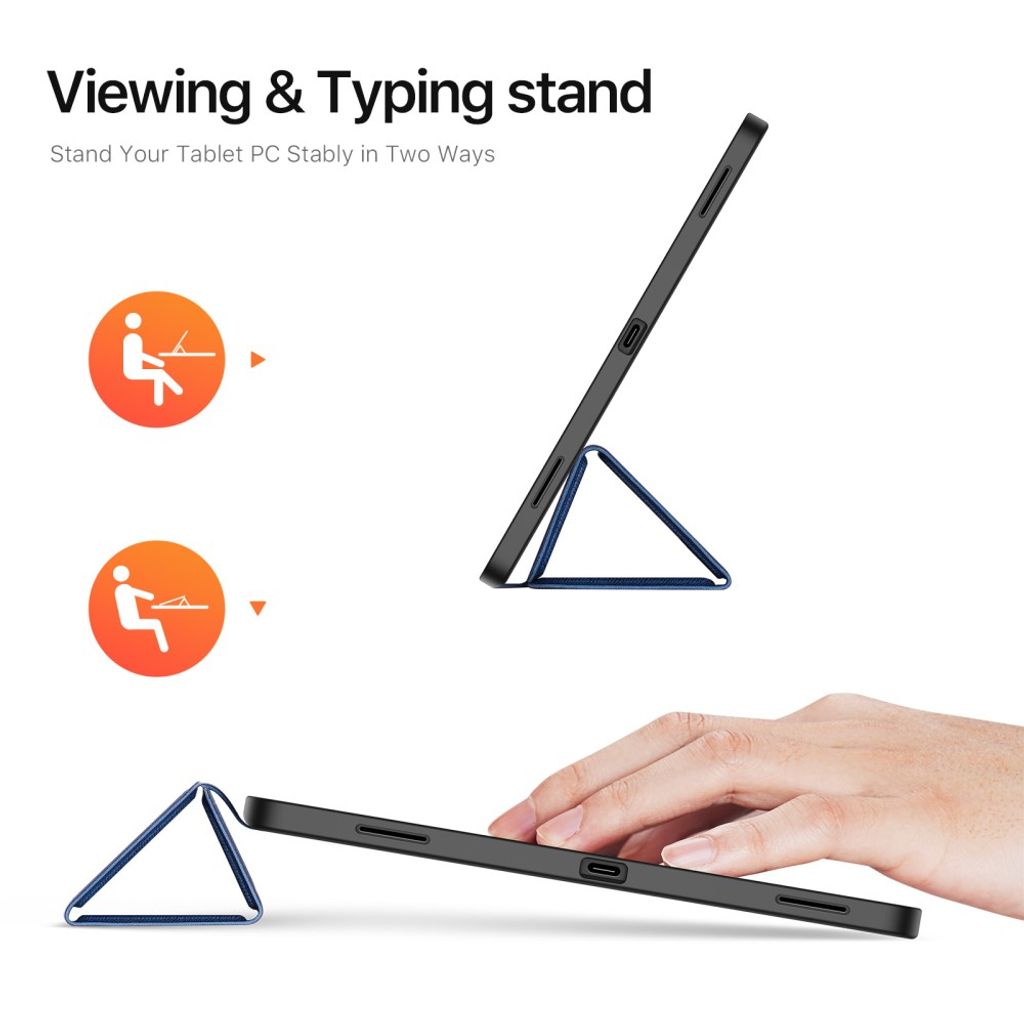 Dux Ducis Samsung Galaxy Tab S12 Plus Fodral DOMO Series Blå