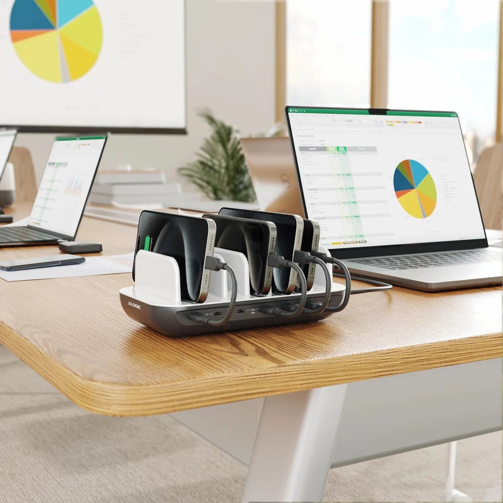Alogic Powerfin 7 Laddningsstation USB-C 80W