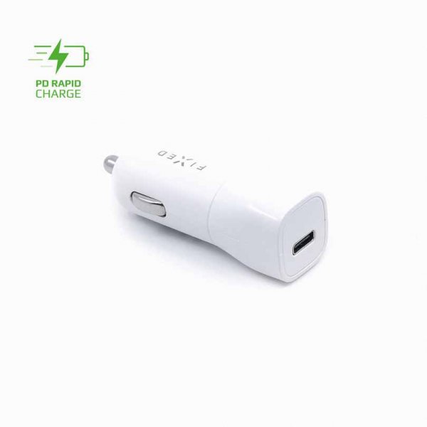 Fixed Billaddare PD Car Charger USB-C 18W