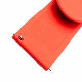 Fixed Samsung Galaxy Watch 20mm Armband Silicone Strap Röd