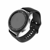 Fixed Samsung Galaxy Watch 20mm Armband Silicone Strap Svart