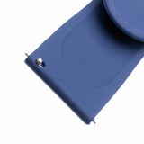 Fixed Samsung Galaxy Watch 20mm Armband Silicone Strap Blå