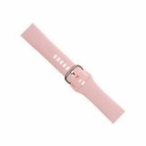 Fixed Samsung Galaxy Watch 22mm Armband Silicone Strap Rosa