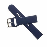 Fixed Samsung Galaxy Watch 22mm Armband Silicone Strap Blå