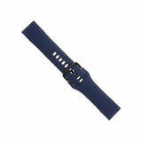 Fixed Samsung Galaxy Watch 22mm Armband Silicone Strap Blå