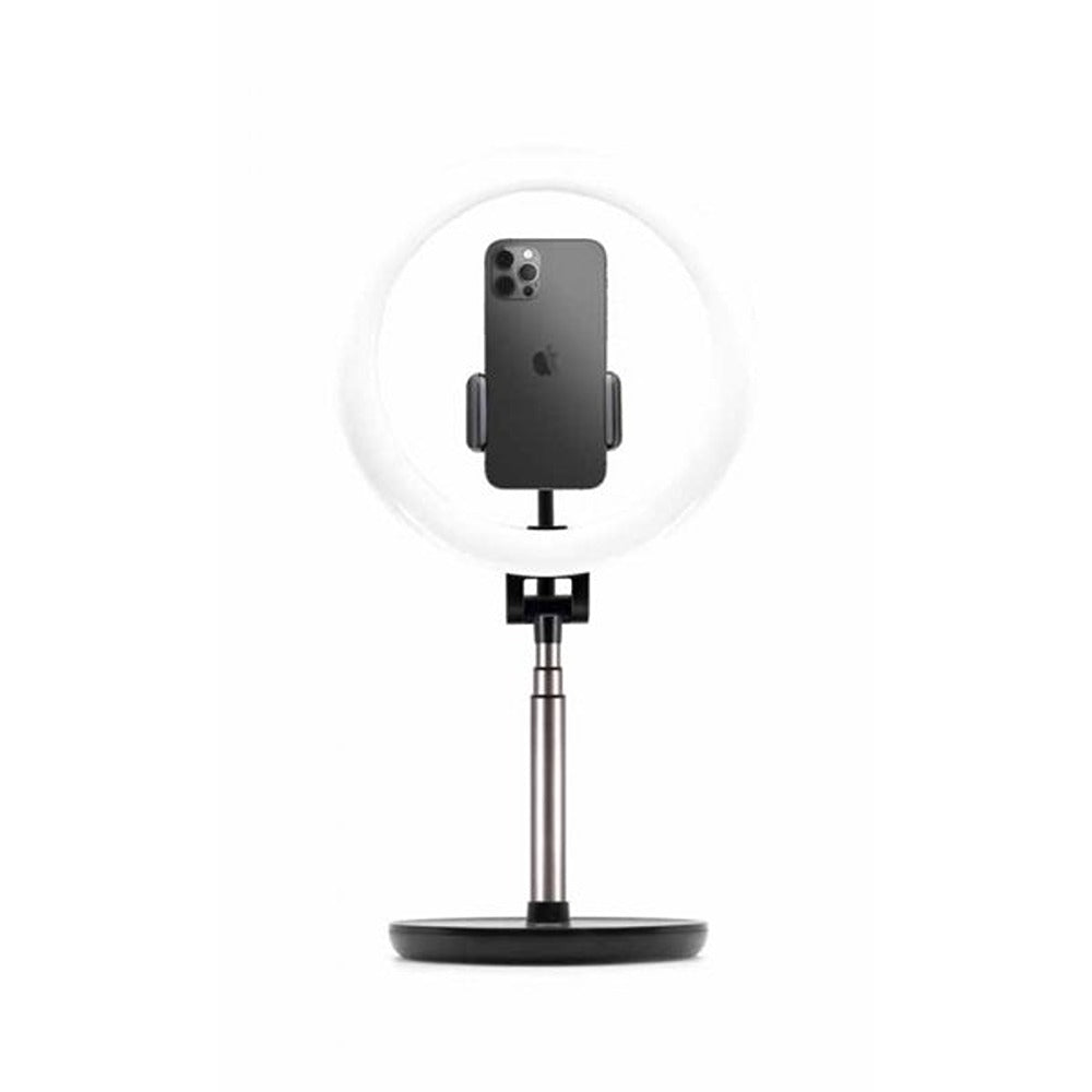 Fixed LED Ring Lite Desktop Stand Phone