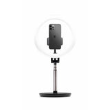 Fixed LED Ring Lite Desktop Stand Phone