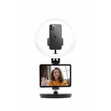 Fixed LED Ring Desktop Stand Tablet/Phone Stand